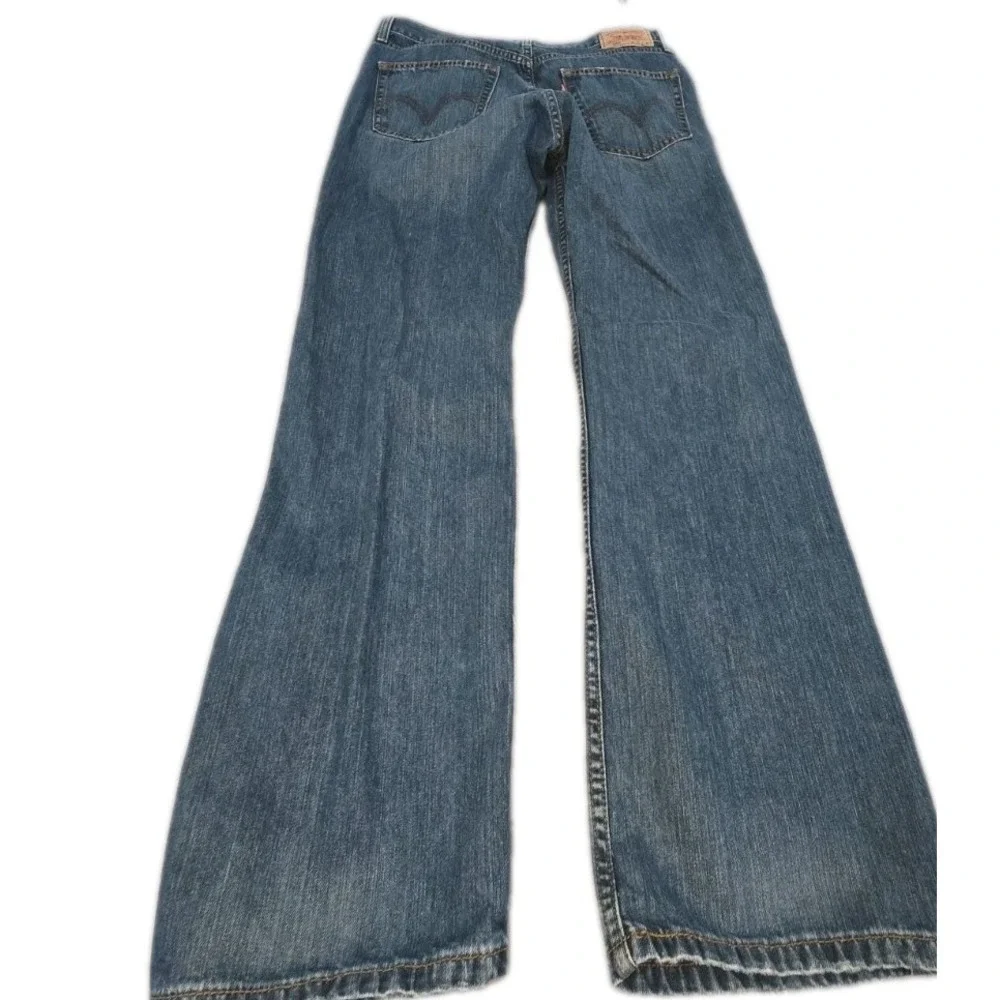 Levis 559 Jeans Mens 34x32 Medium Wash Blue Relaxed Straight Denim 34 x 32